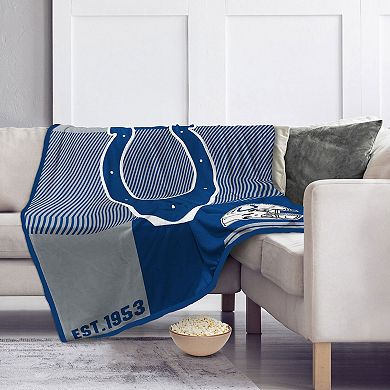Pegasus  Indianapolis Colts 60" x 80" Sherpa Throw Blanket