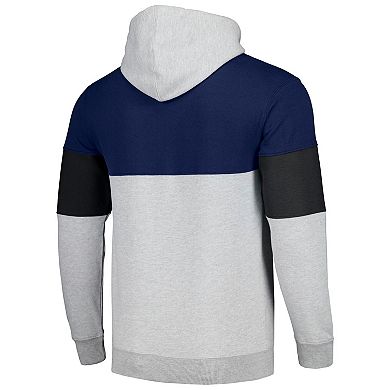 Men's Fanatics Branded Navy/Black Dallas Mavericks Big & Tall Pullover Hoodie