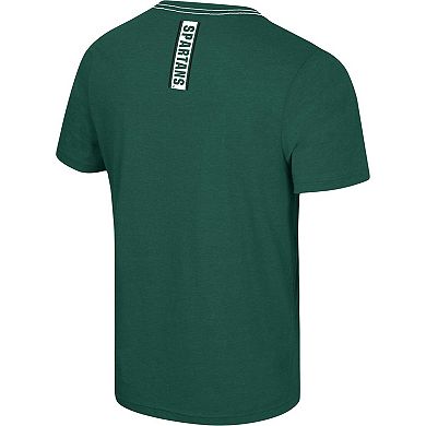 Men's Colosseum  Green Michigan State Spartans No Problemo T-Shirt