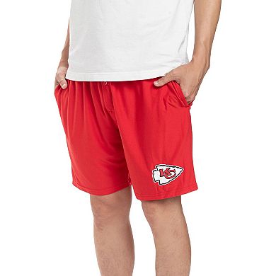 Men's Concepts Sport Red Kansas City Chiefs Gauge Jam Two-Pack Shorts Set