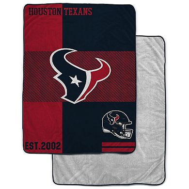 Pegasus  Houston Texans 60" x 80" Sherpa Throw Blanket