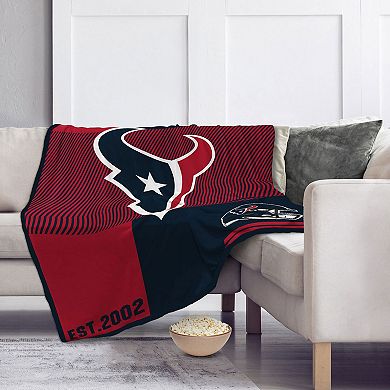 Pegasus  Houston Texans 60" x 80" Sherpa Throw Blanket