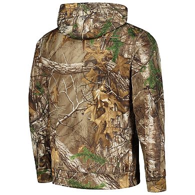Men's Dunbrooke Camo Cincinnati Reds Champion Realtree Pullover Hoodie
