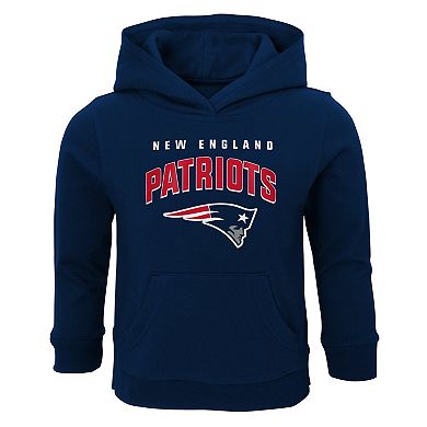 Toddler Navy New England Patriots Stadium Classic Pullover Hoodie
