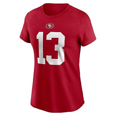 Women's Nike Brock Purdy Scarlet San Francisco 49ers Player Name ...