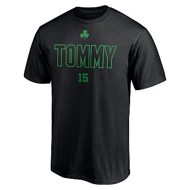Men's Fanatics Branded Tom Heinsohn Black Boston Celtics T-Shirt