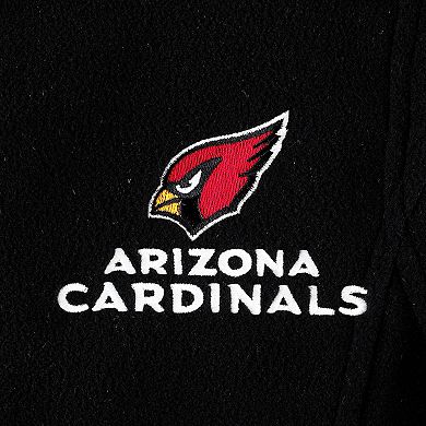 Women's Dunbrooke Black Arizona Cardinals Houston Fleece Full-Zip Vest