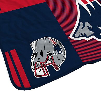Pegasus  New England Patriots 60" x 80" Sherpa Throw Blanket