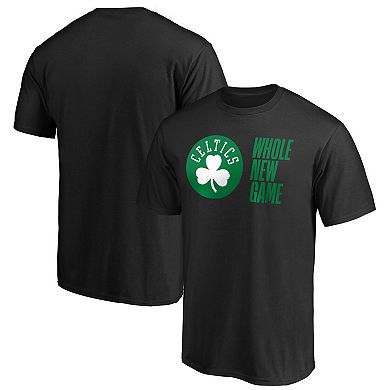 Men's Fanatics Branded Black Boston Celtics Whole New Game Team T-Shirt