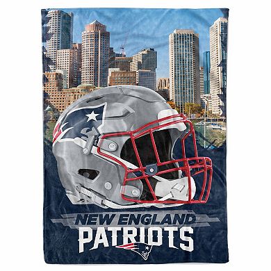"New England Patriots 66"" x 90"" City Sketch Blanket"