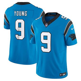 Men's Nike Bryce Young Blue Carolina Panthers Vapor F.U.S.E. Limited Jersey