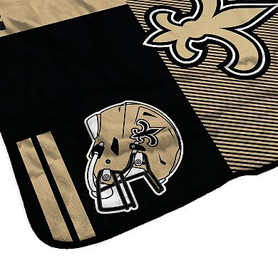 Pegasus  New Orleans Saints 60" x 80" Sherpa Throw Blanket