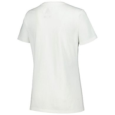 Women's White Team USA Flag Five Rings T-Shirt