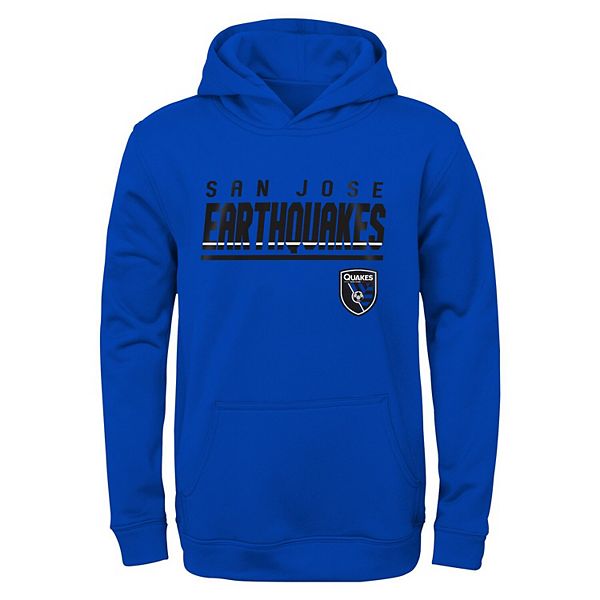 Youth Blue San Jose Earthquakes Headliner Pullover Hoodie