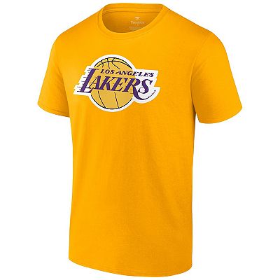 Men's Fanatics Branded LeBron James Gold Los Angeles Lakers
