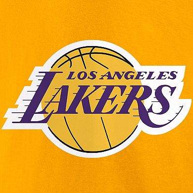 Men's Fanatics Branded LeBron James Gold Los Angeles Lakers Playmaker Name & Number T-Shirt