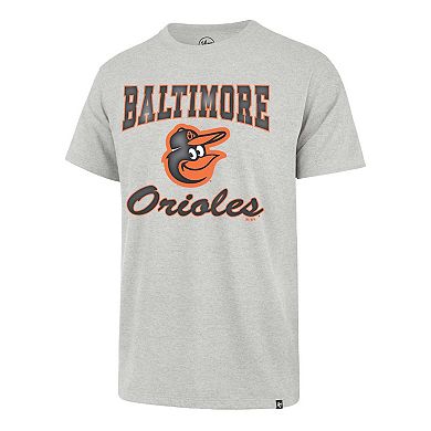 Men's '47 Heather Gray Baltimore Orioles Sandy Daze Franklin T-Shirt