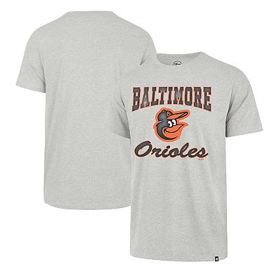 Men's '47 Heather Gray Baltimore Orioles Sandy Daze Franklin T-Shirt