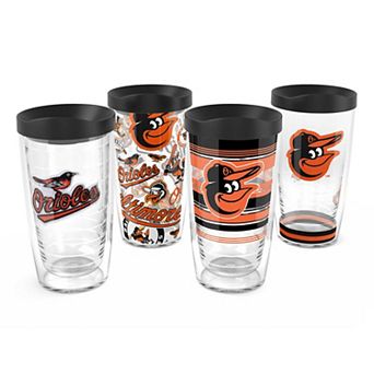 Tervis Baltimore Orioles Four-Pack 16oz. Classic Tumbler Set