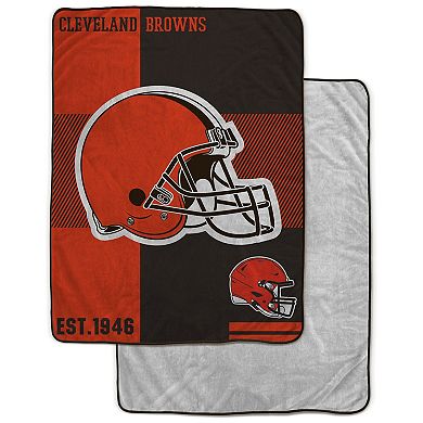 "Pegasus  Cleveland Browns 60"" x 80"" Sherpa Throw Blanket"