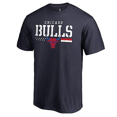 Men's Fanatics Branded Navy Chicago Bulls Hoops For Troops T-Shirt