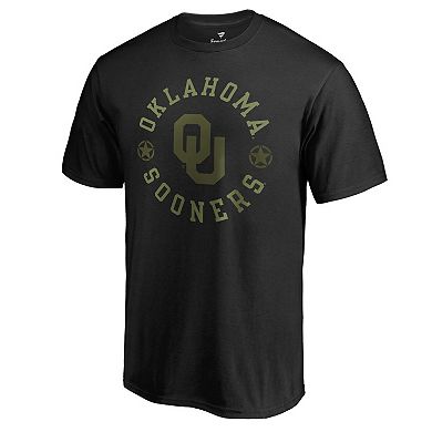 Men's Fanatics Branded Black Oklahoma Sooners Liberty T-Shirt