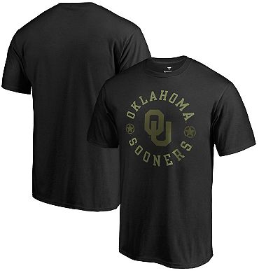 Men's Fanatics Branded Black Oklahoma Sooners Liberty T-Shirt