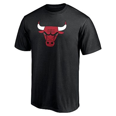 Men's Fanatics Branded Zach LaVine Black Chicago Bulls Playmaker Name & Number T-Shirt