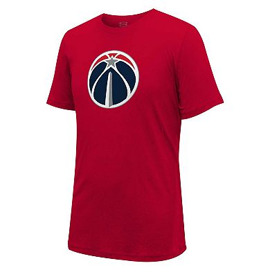 Unisex Stadium Essentials Red Washington Wizards Primary Logo T-Shirt