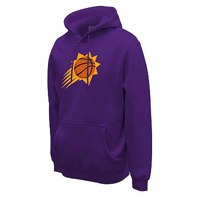 Unisex Stadium Essentials Purple Phoenix Suns Primary Logo Pullover Hoodie