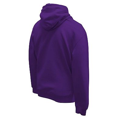 Unisex Stadium Essentials Purple Phoenix Suns Primary Logo Pullover Hoodie
