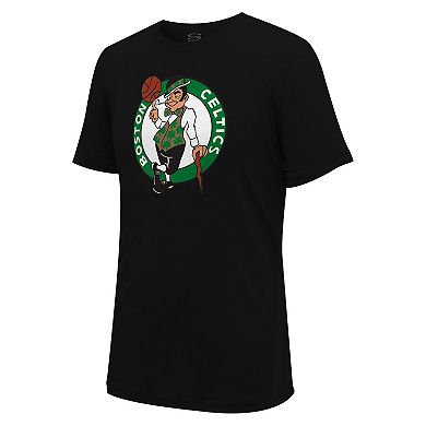 Unisex Stadium Essentials Black Boston Celtics Primary Logo T-Shirt