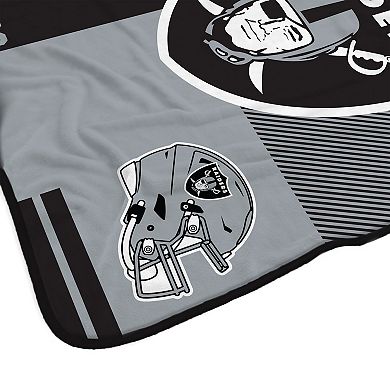 "Pegasus Las Vegas Raiders 60"" x 80"" Sherpa Throw Blanket"