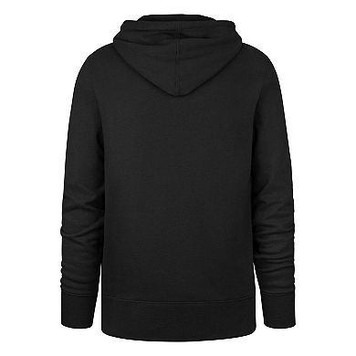 Men's '47 Black Baltimore Ravens Ravens Flock Regional Headline Pullover Hoodie