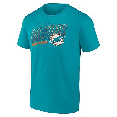 Men's Fanatics Branded Aqua Miami Dolphins Local T-Shirt