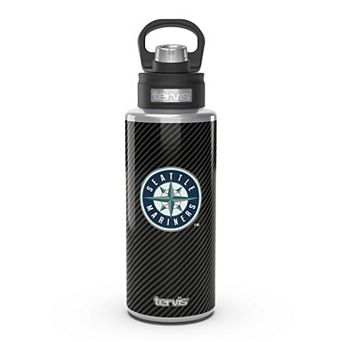 Tervis Seattle Mariners 32oz. Carbon Fiber Wide Mouth Bottle