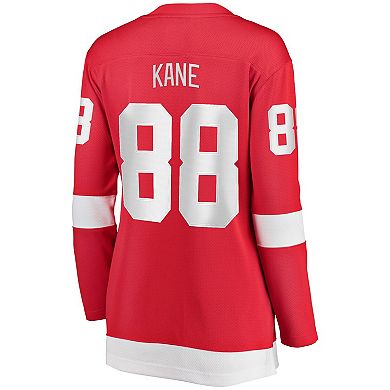 Women's Fanatics Branded Patrick Kane Red Detroit Red Wings Home Breakaway Player Jersey