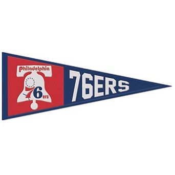 WinCraft Philadelphia 76ers 13" x 32" Retro Logo Pennant