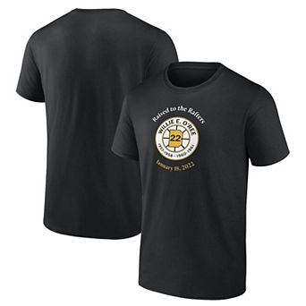Men's Willie O'Ree Black Boston Bruins Retirement T-Shirt