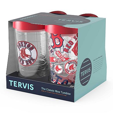 Tervis Boston Red Sox Four-Pack 16oz. Classic Tumbler Set
