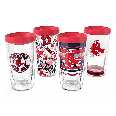 Tervis Boston Red Sox Four-Pack 16oz. Classic Tumbler Set