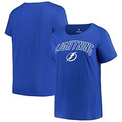 売れ筋商品|||ニューエラ カットソー トップス レディース Women's Blue Tampa Bay Lightning Game Day Rhine Studs T-Shirt Blue womens-logo-athletic-blue-