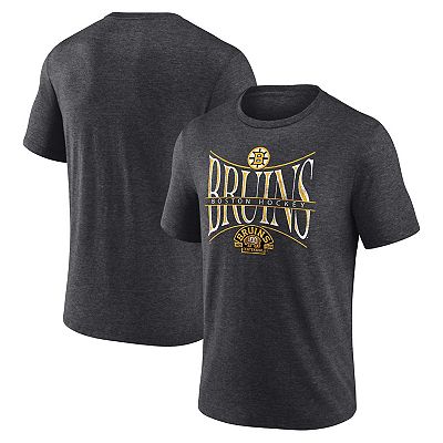 Men's Fanatics Branded Heather Charcoal Boston Bruins Centennial
