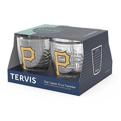 Tervis Pittsburgh Pirates Four-Pack 12oz. Emblem Tumbler Set