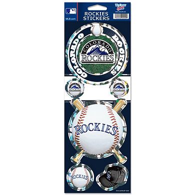 Colorado Rockies Prismatic Decal Sheet