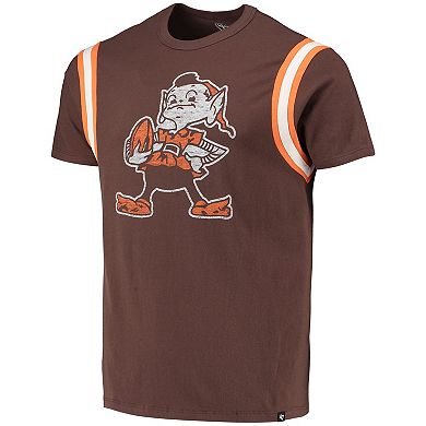 Men's '47 Brown Cleveland Browns Premier Point T-Shirt