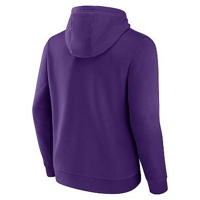 Men's Fanatics Purple Los Angeles Lakers Primary Logo Pullover Hoodie