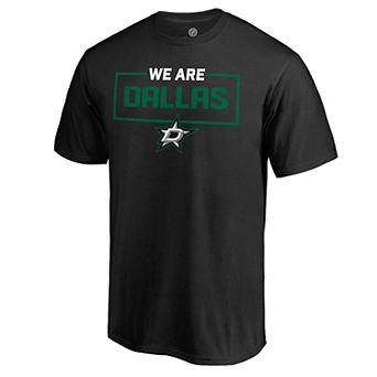 Men's Fanatics Branded Black Dallas Stars Iconic Collection We Are T-Shirt