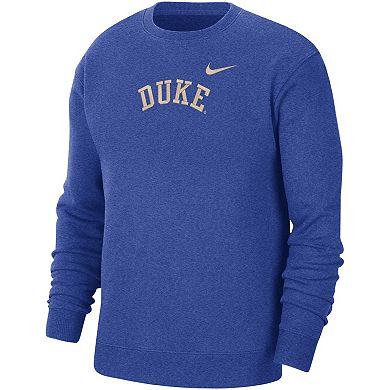 Men's Nike Royal Duke Blue Devils Campus Pullover Sweatshirt