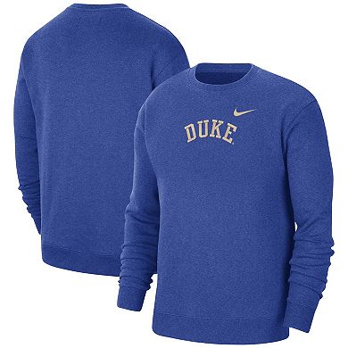 Men's Nike Royal Duke Blue Devils Campus Pullover Sweatshirt